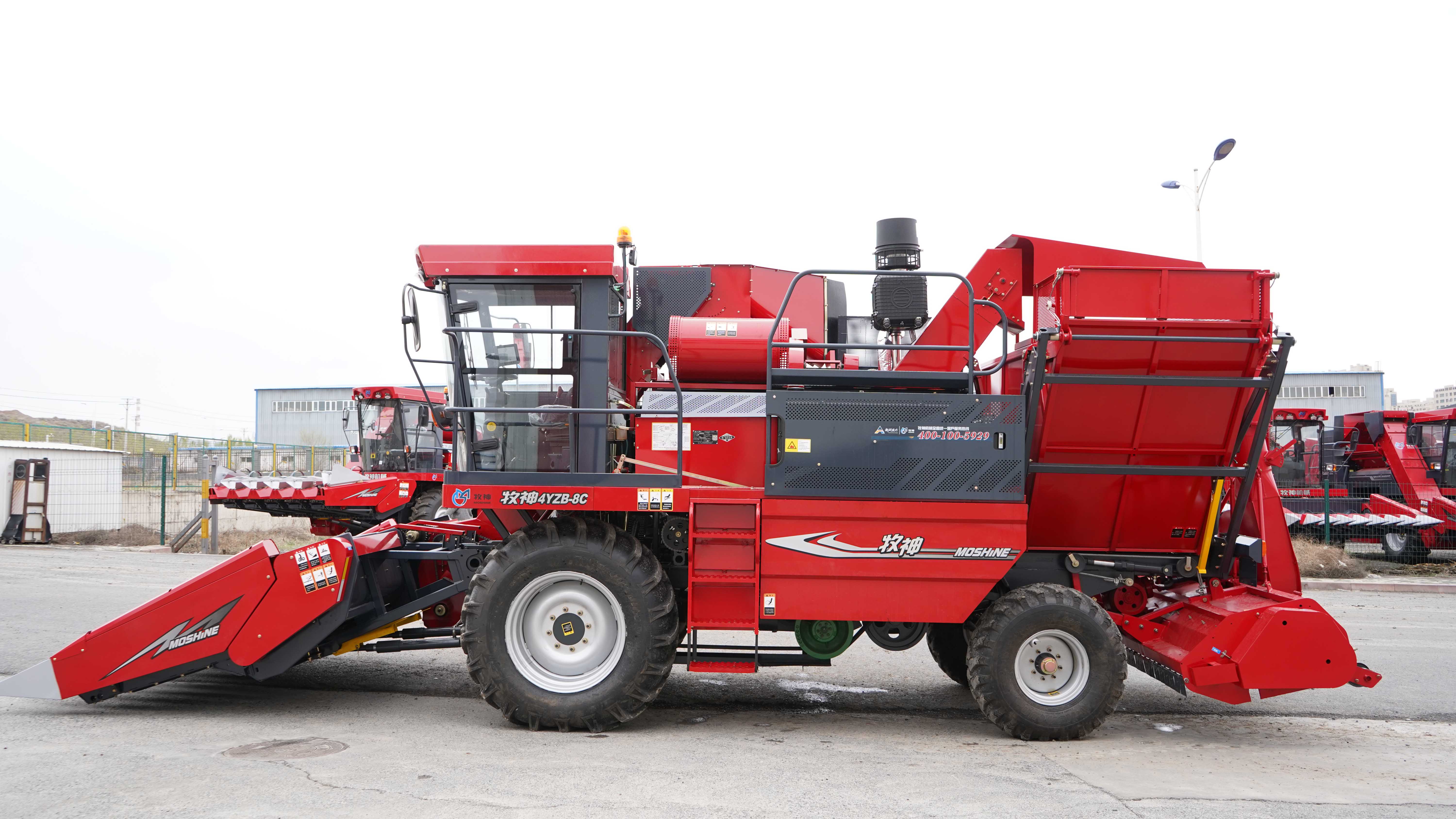 4yzb-8a/8b/8c/8d/8bs/8cs/8ds self-propelled corn harvester